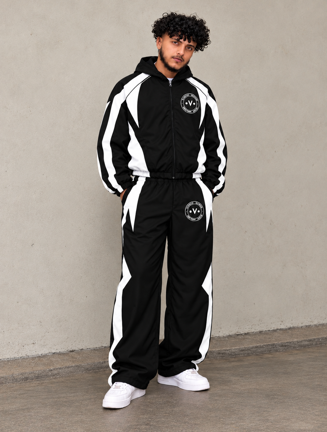 Wavebrake black&white set