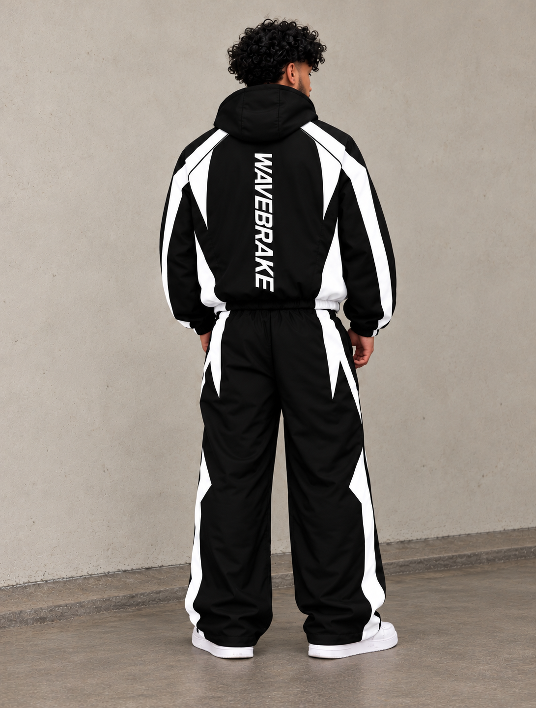 Wavebrake black&white set