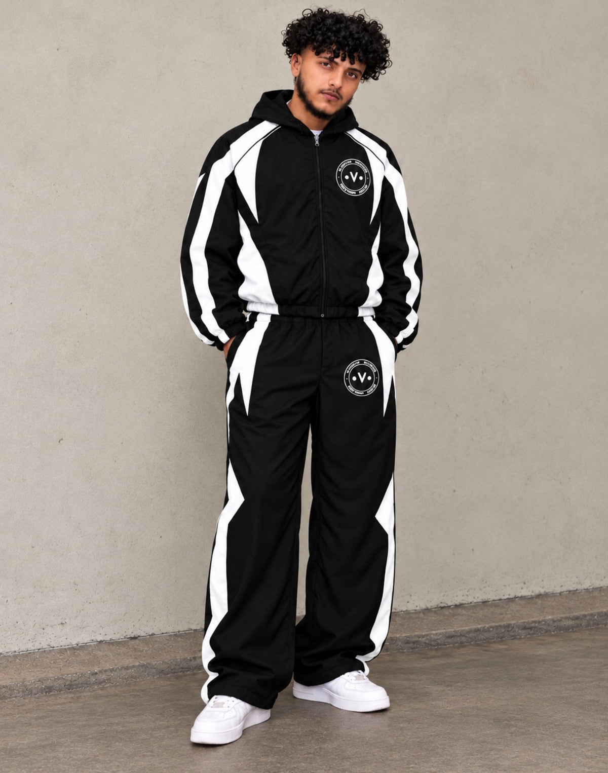 Wavebrake black&white set